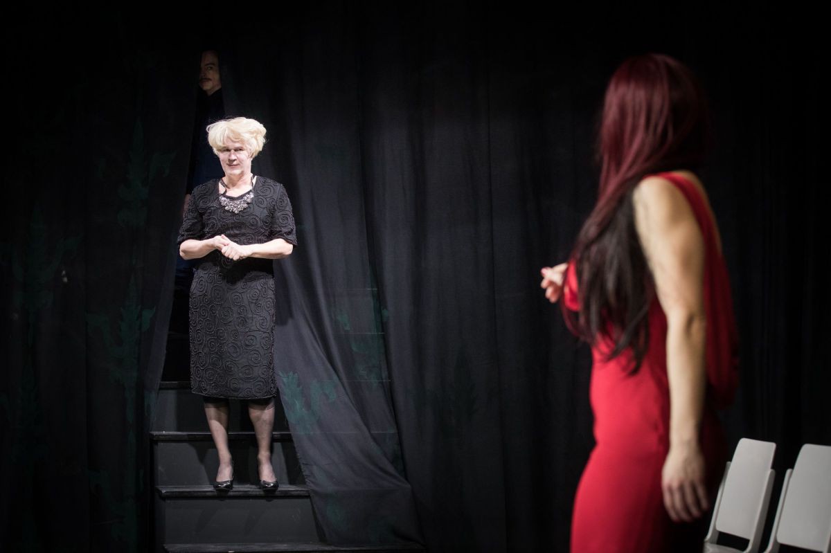 © Anna Stöcher Georg Schubert und Elisabeth Veit, (Ein) Kätchen.Traum, TAG Theater