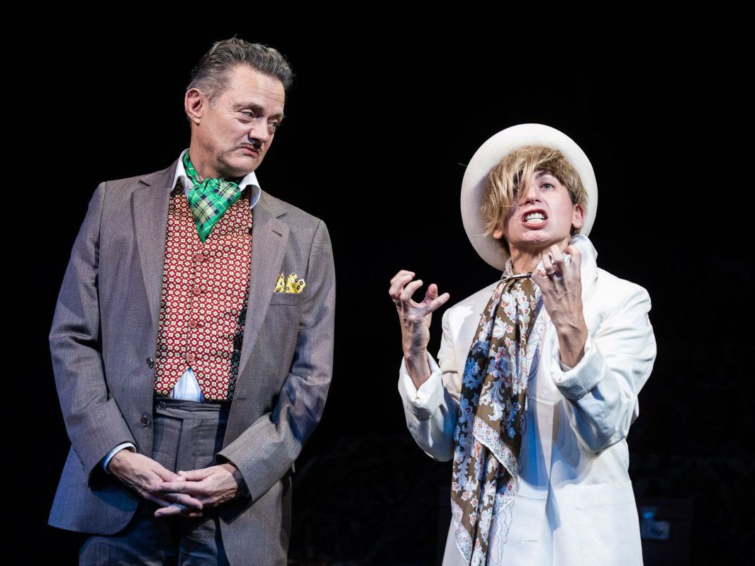 Alexander E. Fennon und Anna Mendellsohn in Dorian Gray, TAG Theater Alexander E. Fennon und Anna Mendellsohn in Dorian Gray, TAG Theater