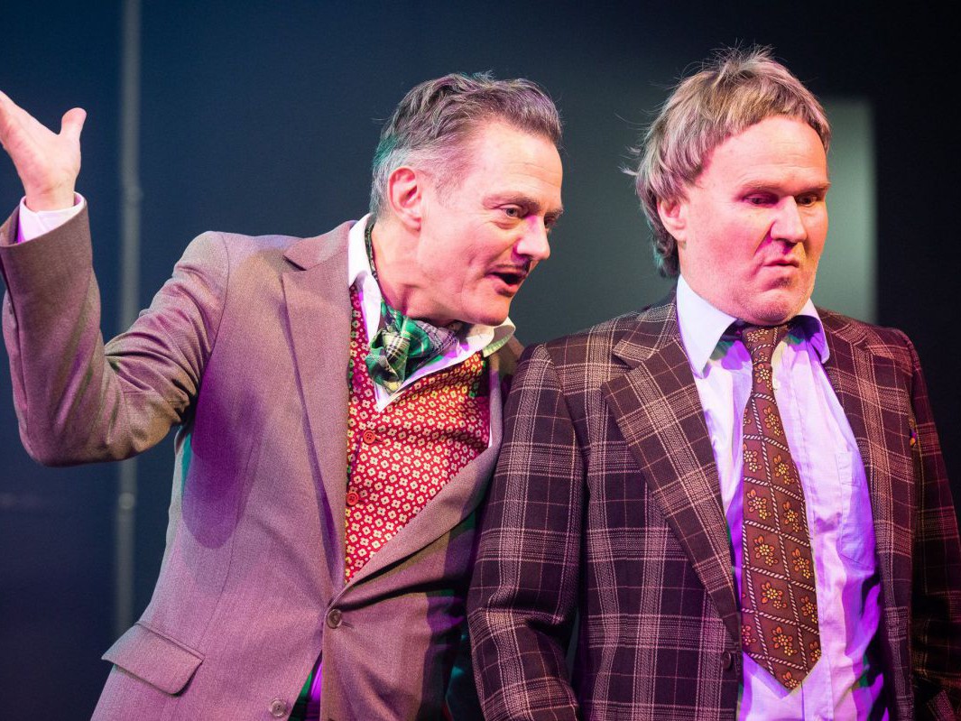 Alexander E. Fennon und Georg Schubert in Dorian Gray, TAG Theater Alexander E. Fennon und Georg Schubert in Dorian Gray, TAG Theater