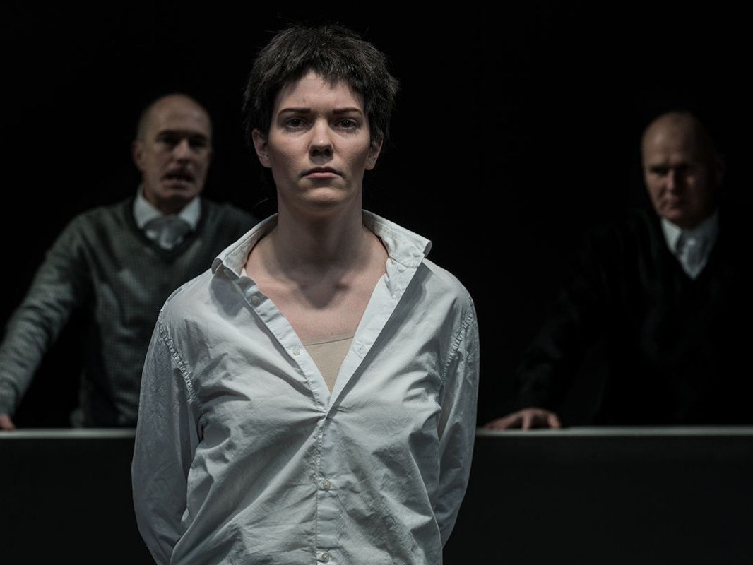 Jens Claßen, Lisa Schrammel und Georg Schubert, Johanna, TAG Theater Jens Claßen, Lisa Schrammel und Georg Schubert, Johanna, TAG Theater