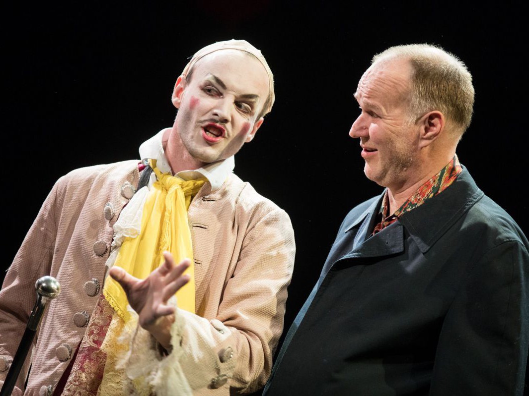 Raphael Nicholas und Georg Schubert, Unterm Strich, TAG Theater Raphael Nicholas und Georg Schubert, Unterm Strich, TAG Theater