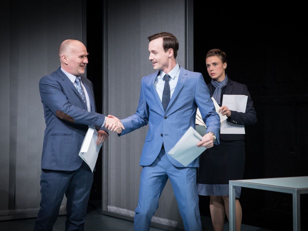 Georg Schubert, Raphael Nicholas und Elisabeth Veit, Weiße Neger sagt man nicht, TAG Theater Georg Schubert, Raphael Nicholas und Elisabeth Veit, Weiße Neger sagt man nicht, TAG Theater