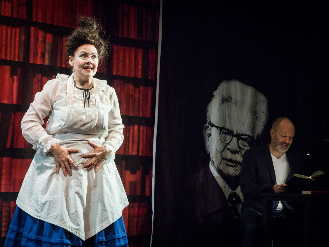 Petra Strasser und Jens Claßen, Die Blendung, TAG Theater Petra Strasser und Jens Claßen, Die Blendung, TAG Theater