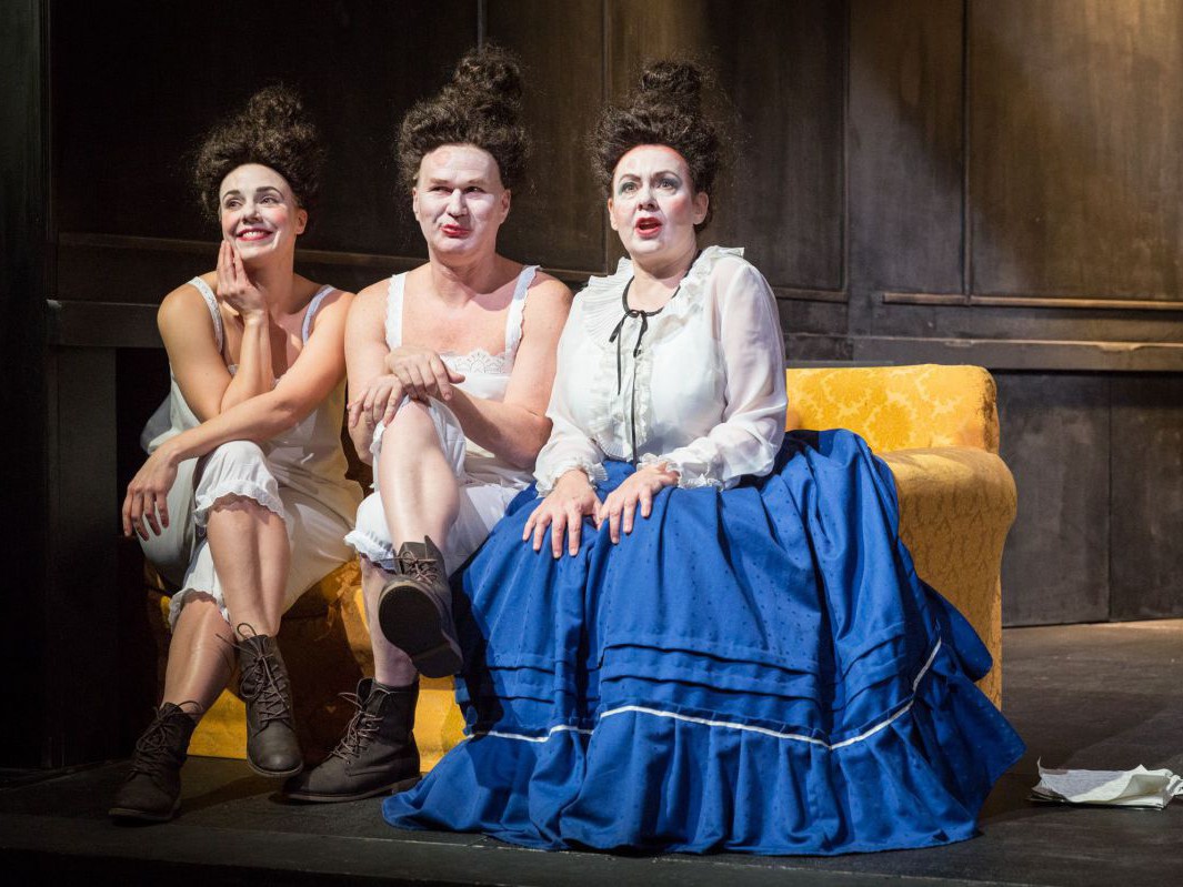 Elisabeth Veit, Georg Schubert und Petra Strasser, Die Blendung, TAG Theater Elisabeth Veit, Georg Schubert und Petra Strasser, Die Blendung, TAG Theater