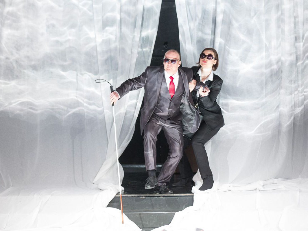 Georg Schubert und Julia Schranz, Kreon, TAG Theater Georg Schubert und Julia Schranz, Kreon, TAG Theater