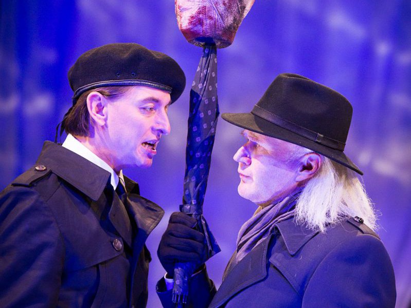 Julian Loidl und Georg Schubert, Kreon, TAG Theater Julian Loidl und Georg Schubert, Kreon, TAG Theater