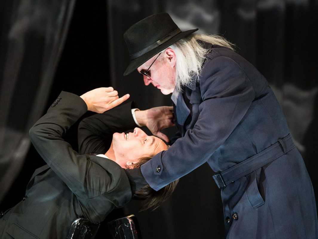 Julian Loidl und Georg Schubert, Kreon, TAG Theater Julian Loidl und Georg Schubert, Kreon, TAG Theater