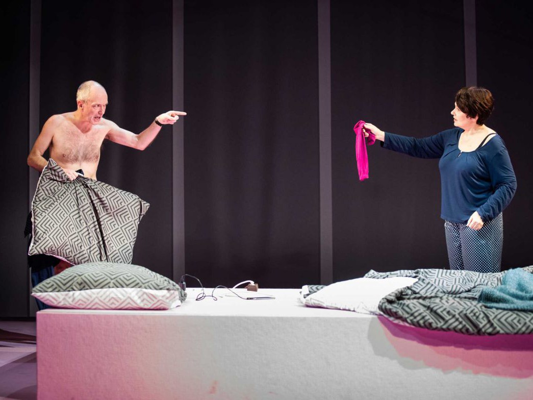 Jens Claßen und Petra Strasser Schlafzimmer Reigen, TAG Theater Jens Claßen und Petra Strasser Schlafzimmer Reigen, TAG Theater