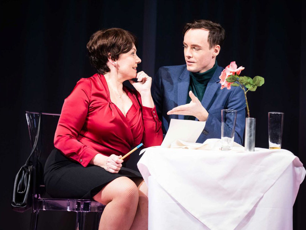Petra Strasser und Raphael Nicholas, Restaurant, Reigen, TAG Theater Petra Strasser und Raphael Nicholas, Restaurant, Reigen, TAG Theater
