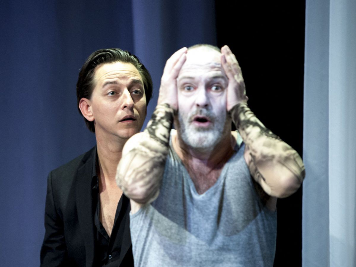 © Judith Stehlik Julian Loidl und Jens Claßen, Faust-Theater, TAG Theater